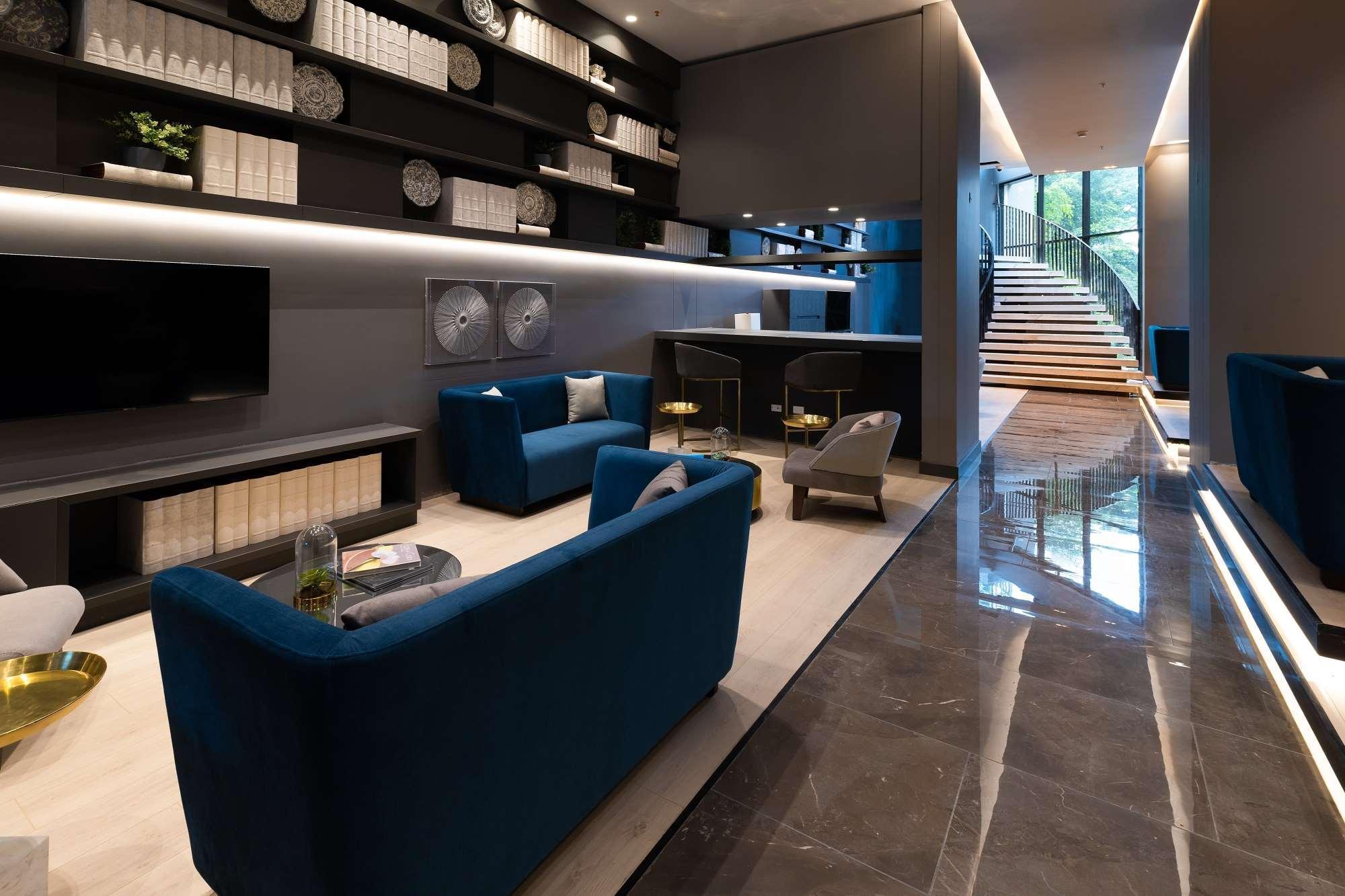 Hotel York Luxury Suites Medellin By Preferred Dış mekan fotoğraf The interior of the 2018 clubhouse